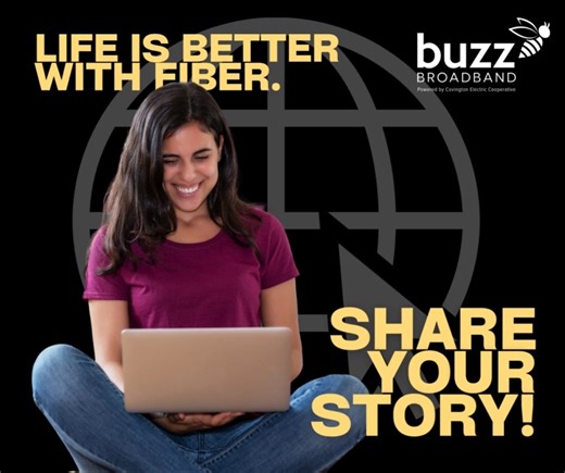 We want to hear how Buzz Broadband’s high-speed internet has positively impacted your life! Are you a remote worker, student, streamer, gamer or small business owner? You’re what makes our community special. Share your story below! Refer your friends: https://buzzbroadband.com/customer-resources/check-availability/ | Buzz Broadband
