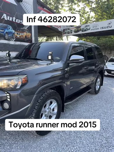 Toyota Runner 2015: Motor V6 Gasolina en Venta