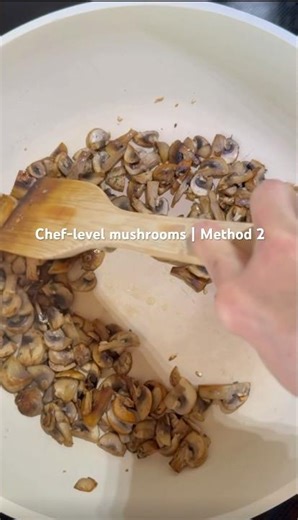 Perfectly Sautéed Mushrooms in Minutes 🍄‍🟫 🤌🏻 | Method #2