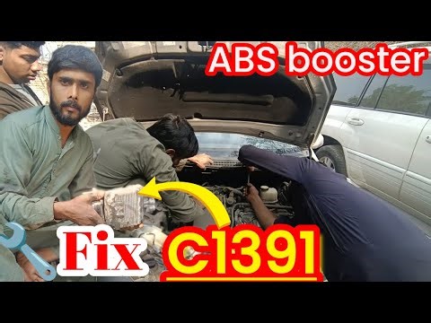 PRIUS ABS BRAKE BOOSTER & ACCUMULATOR ISSUE ⚠️ HAVE TO FIX C1391 NOW! 😱TOYOTA PRIUS ABS BRAKE