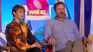 Here's my interview with Ruby Rose and Rainn Wilson for The Meg Movie! | Nuke The Fridge