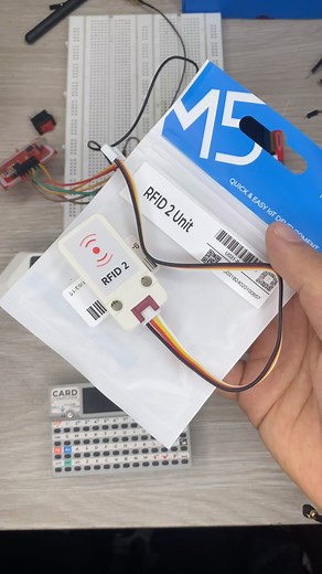 Mackflay on Instagram: "Funcionamiento del módulo NFC y RFID con el M5 stick C plus 2"
