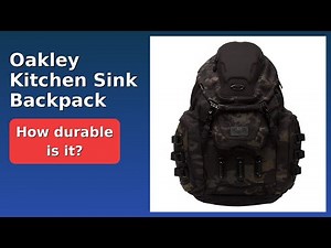 REVIEW (2026): Oakley Kitchen Sink Backpack. Features.