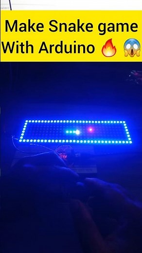 make snake game with Arduino 🔥 🐍 #arduino #trending #electronic ele