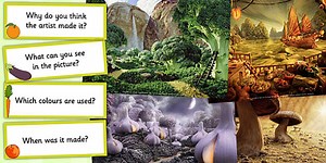 Carl Warner Photopack and Prompt Questions