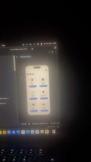 Heute habe ich einen kleinen E-Commerce View gebaut