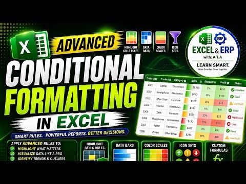 Advanced Conditional Formatting in Excel | Complete Guide | MS Excel Course