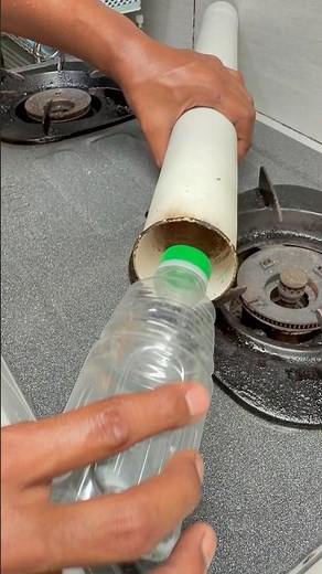 Plumbers, You’ll be suprised! How to connect PVC pipes with a plastic bottle! #diy #plumbing