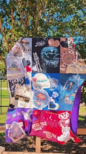 Montage t-shirt quilt