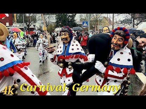 Carnival 2023 in Baden-Württemberg(Germany)-The traditional Swabian-Alemannic Fasnacht