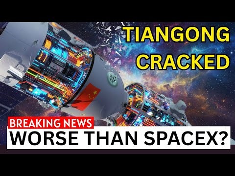 China Tiangong Capsule Cracked: Debris Risk vs SpaceX