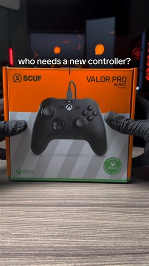 SCUF Valor Wired & Wireless comes with...✅ Endurance Anti-drift TMR Thumbsticks✅ Remappable Paddles✅ Controllable Audio Dials✅ 1K Polling Hz on PCcomment "Valor" if you need a new roller 🤝