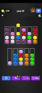 Block Sort Puzzle Level 99 Walkthrough Solution iOS/Android