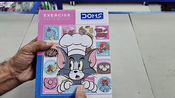 Unboxing & Review: DOMS King Size Tom & Jerry Notebook | Viral Cartoon Notebook! - video Dailymotion