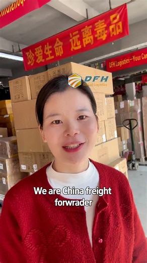 Shipping large package from China to USA,door to door delivery. #dfhlogistic #shopping #importexport