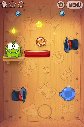 Cut The Rope 3 Stars Level 8-16 - toy box - Spielbox