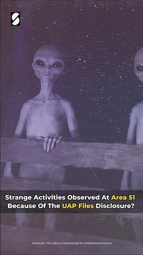 Strange Alien Activity – Evidence at Area 51 #shorts #area51#alien