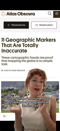 Many markers and monuments to geographical points are just a little bit off... 📍 except for one, which gets moved every year to stay as accurate as possible! 👌 The Prime Meridian runs through London, but the introduction of GPS uncovered that the real 0º longitude was a little over 100 meters east of the Observatory's famous metal marker, lying in nearby Greenwich Park. 🌳 The geographic center of the contiguous United States was honored with a monument in Lebanon, Kansas, but the actual point