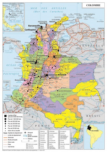 Présentation de la Colombie