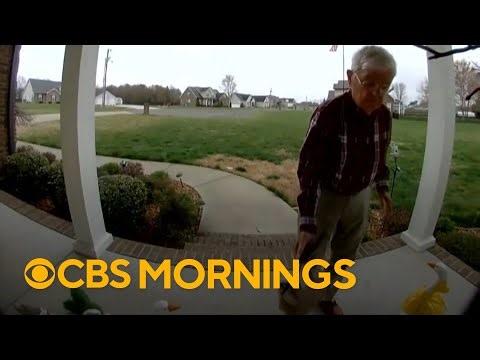 A doorbell video inspired thousands of strangers to help change man's life