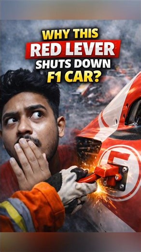 Why Does This Small Red Lever Shut Down an F1 Car? 🤯