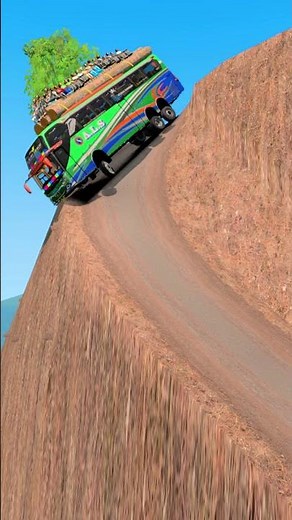 Euro Truck Simulator 2 – Surviving the World’s Most Dangerous Roads | Impossible Near-Death Run #1