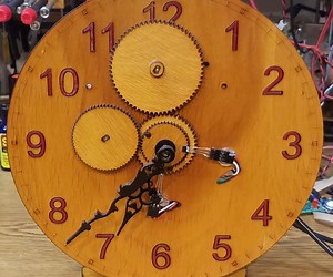 Arduino WiFi Set Clock With Analog Hands