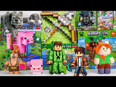 Minecraft Movie Toy Collection Unboxing | Steve Plush | Alex Plush Figure | Creeper fireball | Ghast