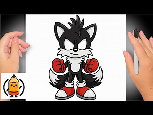 How To Draw Dark Tails | Sonic The Hedgehog