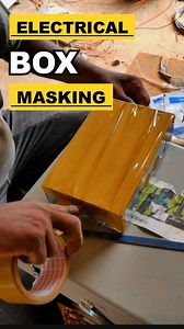 🔌 Protecting Junction Boxes: Small Step, Big Impact! 🛠️✨ ⚙️ Step-by-Step Process 1️⃣ Masking Tape Application: Cover each electrical box carefully with masking tape 🎨 2️⃣ Seal All Openings: Ensuring no gaps for mortar to enter 🚧 3️⃣ Ready for Plastering: Boxes stay safe while walls get a fresh layer 🎉 🌟 Advantages of Masking Junction Boxes Prevents mortar clogging and damage 🔒 Keeps wiring clean and intact 🧼 Saves time on future electrical work ⏳ "Want neat and problem-free plastering? M