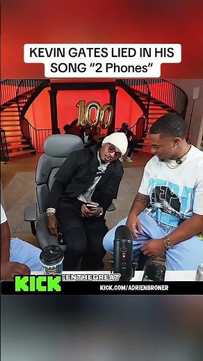 Kevin Gates lied in his song “2 phones”
