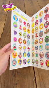 Check out this throwback from the vault! A vintage Scratch 'n Sniff Stinky Stickers® Tester Card filled with 104 '80s-era Stinky Stickers®. See any of your favorites? #throwback #vintagestickers #genx #1980s #childhood #ilovethe80s #stinkystickers #TRENDenterprises | TREND enterprises, Inc.