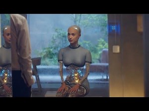 Ex Machina movie( Session 1) Caleb meet to Ava best scene.