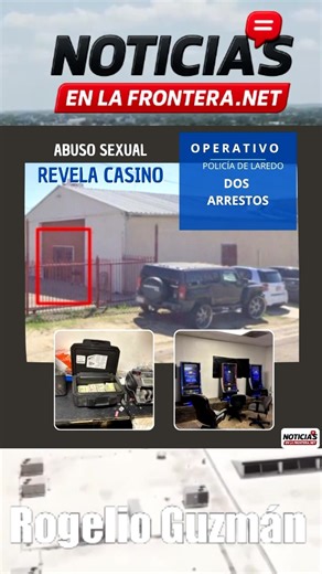 🕒 Laredo en un minuto: los hechos más relevantes que tienes que saber hoy 👇 🚨 Amenaza en motel: Un hombre con pistola fue arrestado tras amenazar a un recepcionista en Av. Santa María. Huyó, lo persiguieron y lo detuvieron en Prada Machine Drive con una pistola y un billete con restos de droga. 😱 Sobredosis y agresión: Jorge Vivero, de 28 años, mordió a un policía en la calle Hidalgo tras recibir atención médica. Fue detenido por agredir a un sargento. 🎰 Casino clandestino descubierto: Lo q