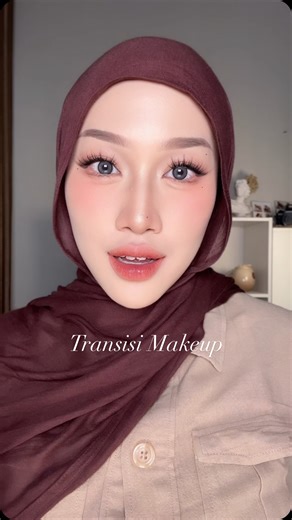 Wellisnaa on Instagram: "transisi makeup lagii🤍🤏🏻 #makeup #makeuptutorial #makeupideas #makeuptransisi #makeuptransition #transisimakeup"