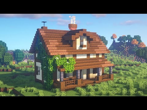 Minecraft | How to Build a Farmhouse