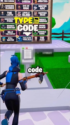 Secret code for goofy boxfights! 🤫 #fortnite