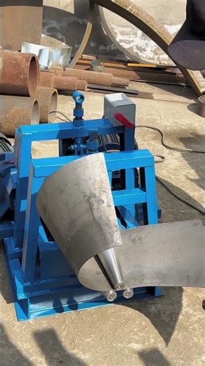 Operating instructions for an electric cone-shaped plate rolling machine