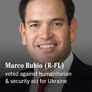 28K views · 1.1K reactions | The 31 Republican senators who voted against aid for Ukraine: | Democrats | Facebook