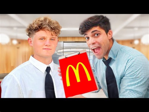 I got Ryan Trahan sponsored by McDonald’s