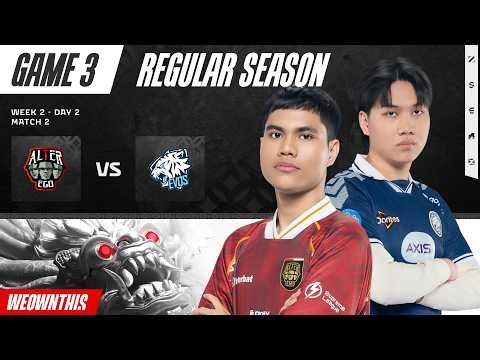 AE vs EVOS | Regular Season Week 2 Day 2 | Game 3 | #MPLIDS17