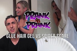 Hey Y'all!! Hope everyone's having a dope week! Prank battle here, HAIR GEL vs SPIDER SCARE! Let me know who pranked who better! 👨‍🦱🆚🕷️ Follow me on my socials: Youtube: Youtube.com/Jesse Instagram: @jessewelle TikTok: @jessewellens #prankvsprank #pranks #jessewellens | Jesse