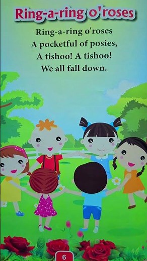 Ring a Ring o Roses | Nursery Rhymes | English Poem | Kids Rhymes | @growwithgunnu24