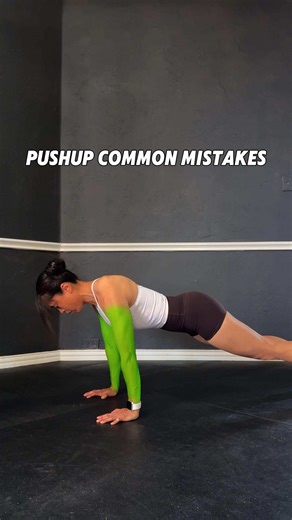 App from @Fitbod App The push-up is a compound, multi-joint movement. It doesn't just work your chest - it also targets the anterior deltoids and triceps. While the chest muscles are the primary focus, your shoulders and arms play a major role in the movement. To perform push-ups with proper form and get the most benefit, here are 4 key details you need to focus on: 1. Elbow angle & hand position Keep elbows at about a 45° angle by externally rotating your shoulders. Spread your fingers for bett