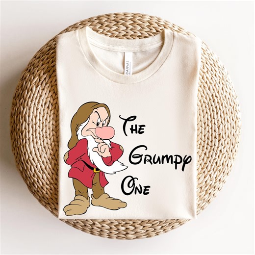 Grumpy One-snow White and the 7 Dwarf Shirt, Disney Grumpy Character, Grumpy Tshirt, Grumpy Tee, Disneyland Trip Shirt, Disney Gift Custom - Etsy