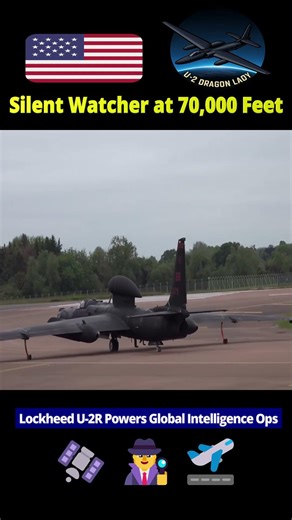 Silent Watcher at 70,000 Feet: Lockheed U-2R Powers Global Intelligence Ops