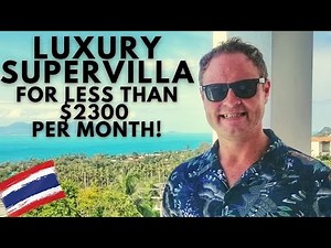 Check Out This INSANE Luxury Villa In Koh Samui, Thailand, For Less The $2300 Per Month! 🇹🇭