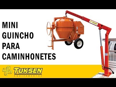 Mini Guincho para caminhonetes | Eletro-Hidraulico | Tuksen Equipamentos (Técnico)