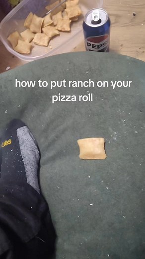 How to add ranch on your pizza roll #ranch #pizzarolls #pizza #trending #viral #popular #politics #ozzy | John Ozzbourne Haynes | Facebook