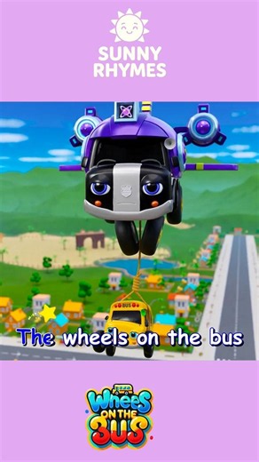 [ 1 MINUTE LOOP ] 🚍 Wheels on the Bus Sound Variations Remix 🎶 || Several Version | Sunny Rhymes